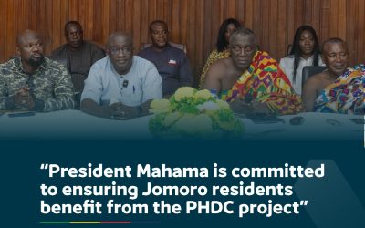 President Mahama Committed to Ensuring Jomoro Residents Benefit from PHDC Project – CEO Assures Western Region Chiefs