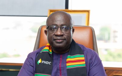 Dr. Toni Aubynn’s First Day in Office as CEO of Petroleum Hub Development Corporation