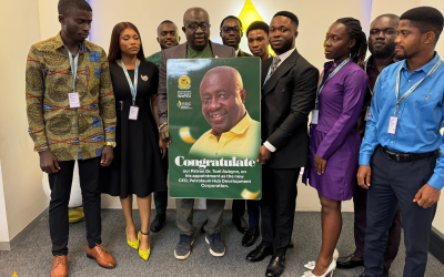 Leadership of Wassa Students Union Pays Courtesy Call on PHDC CEO
