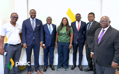 Ecobank Delegation Pays Courtesy Call on PHDC