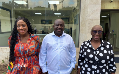 Legal Advisor to The President, Marietta Brew Pays Surprise Visit To PHDC