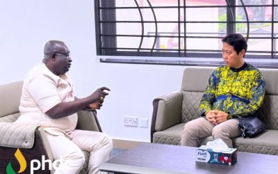 Ghana’s Ambassador to South Korea, Kojo Choi calls on PHDC CEO