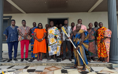 PHDC Pays Courtesy Call On Paramount Chief Of WNTA, Awulae Kwasi Armahchi III