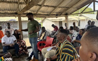 PHDC Assures Fair Compensation and Jobs as Community Engagement Takes Off In Jomoro